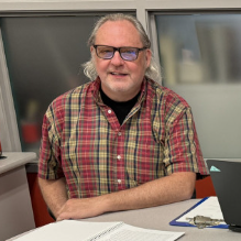 Camosun's Centre for Accessibility Manager Darryl Gorrie.