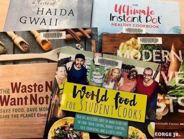 photo of cookbook covers 