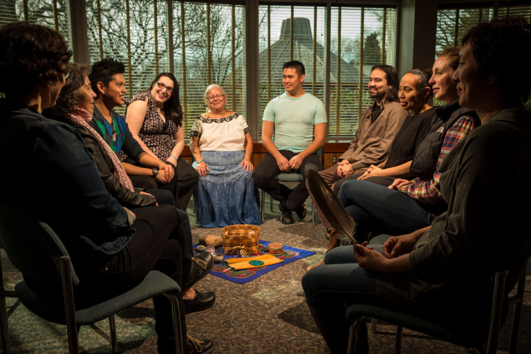 Indigenous classroom circle